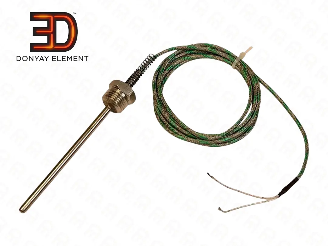 ترموکوپل تیپ کا طول غلاف 10 سانت مهره 1/2